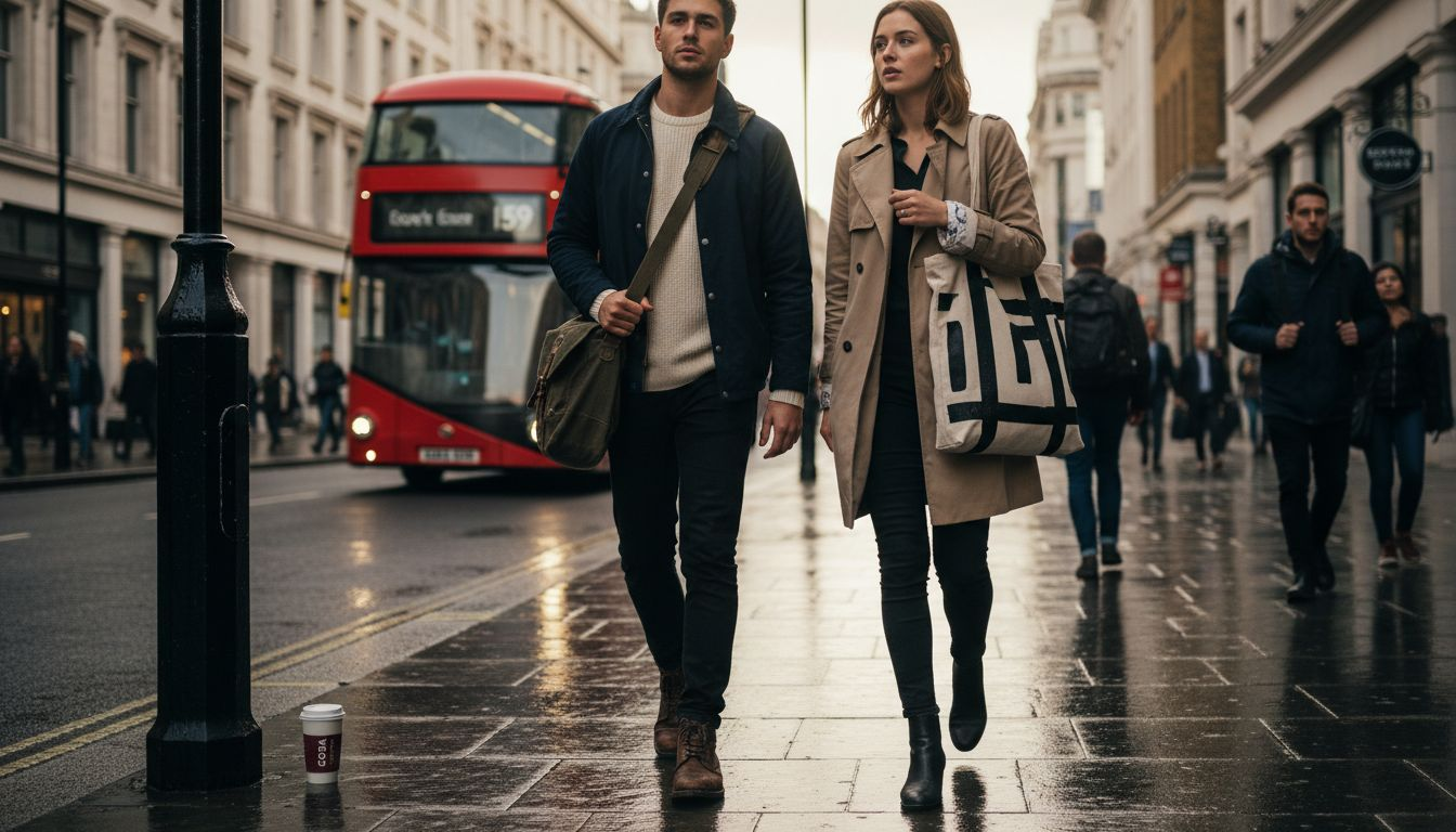 Modern British style with unique bag designs