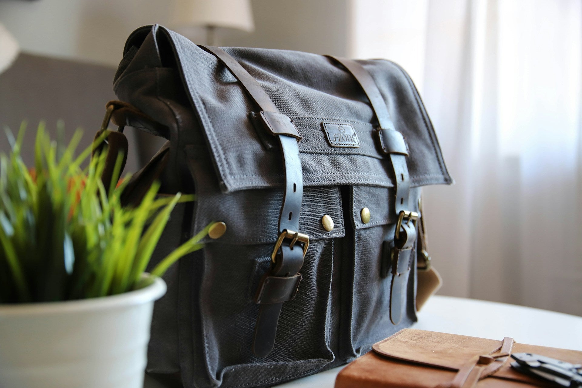 Canvas Crossbody Bag