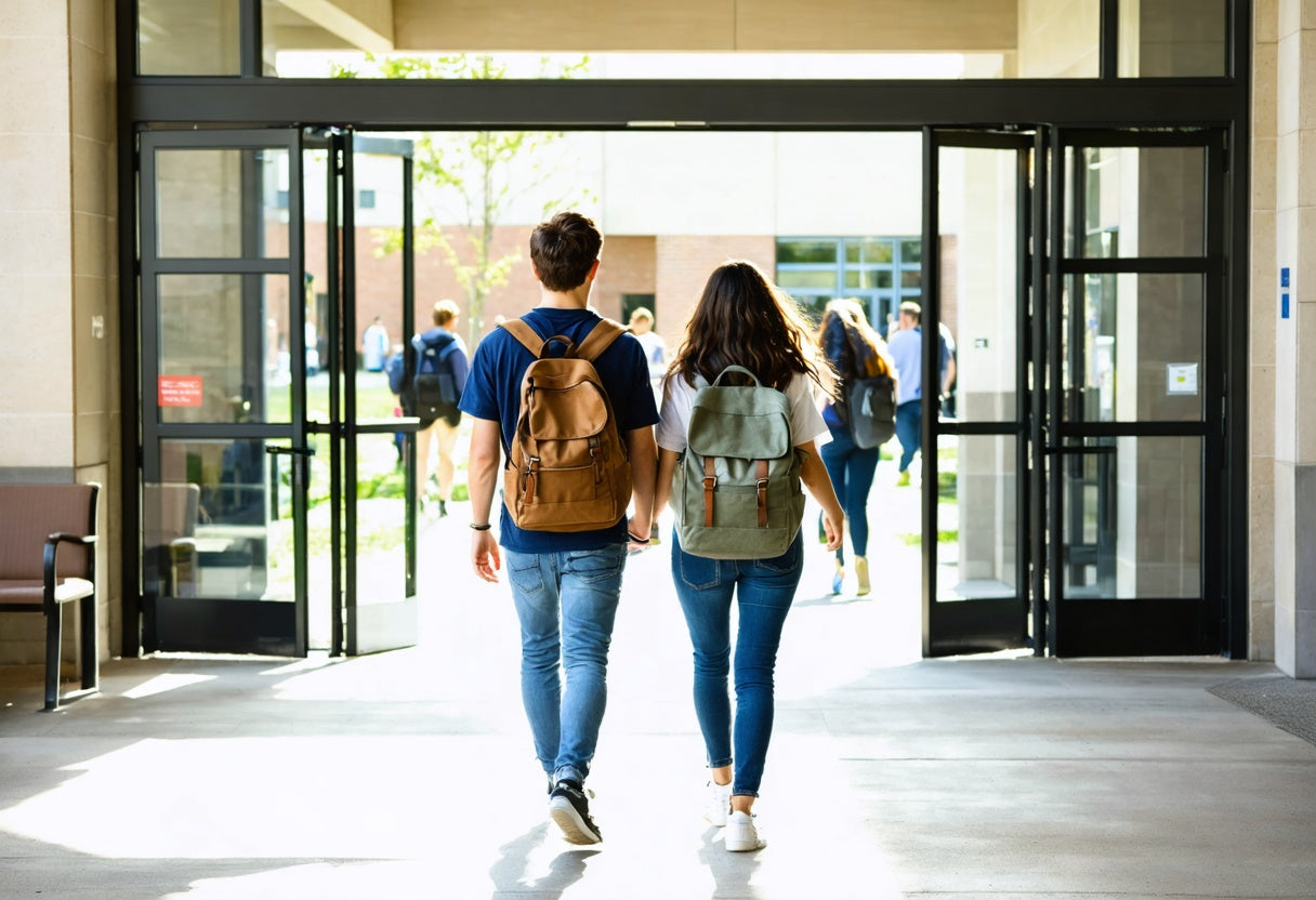 Millennials heading back to school with stylish, functional backpack and bags for everyday confidence