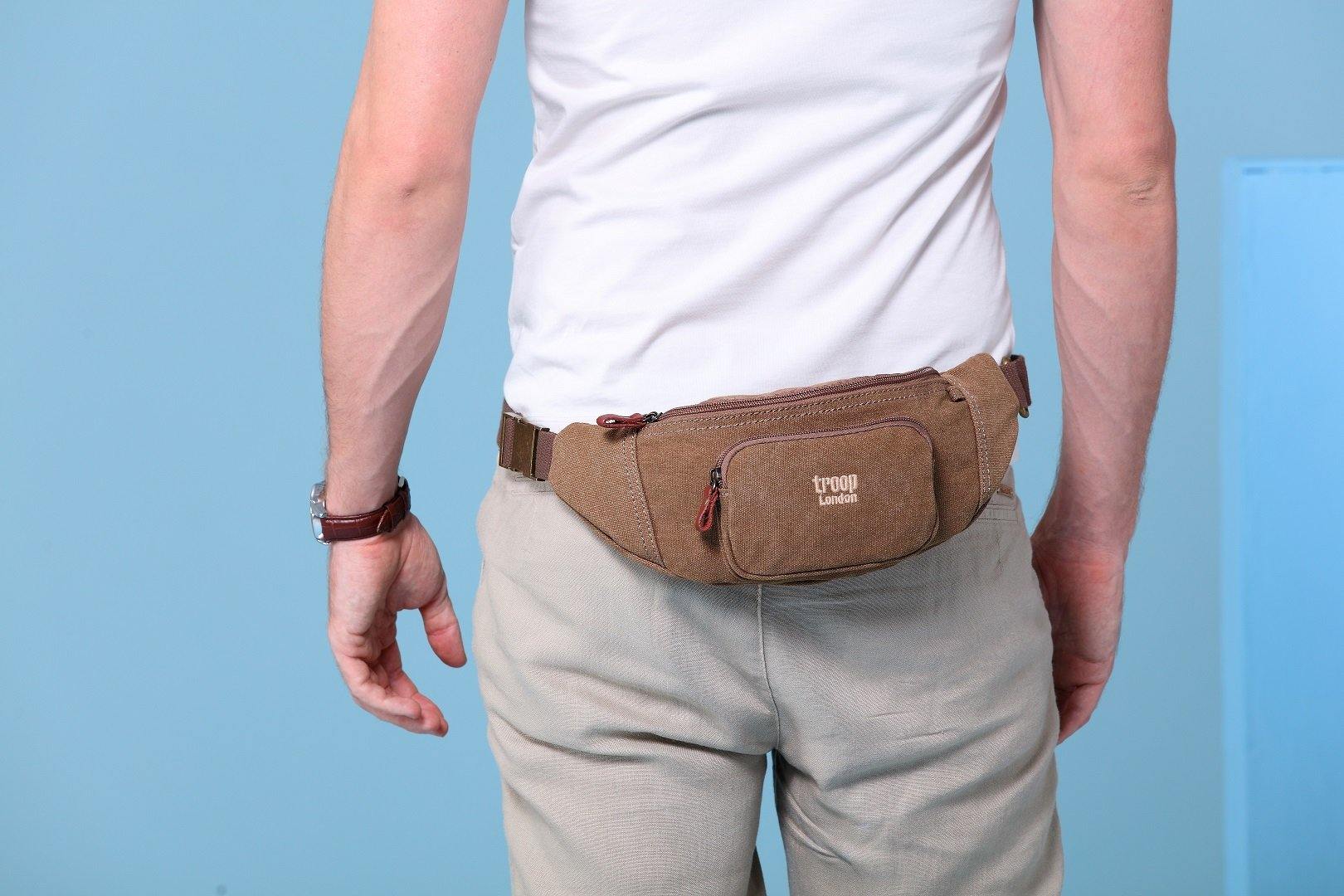 CANVAS WAIST PACK BAGS - Troop London 