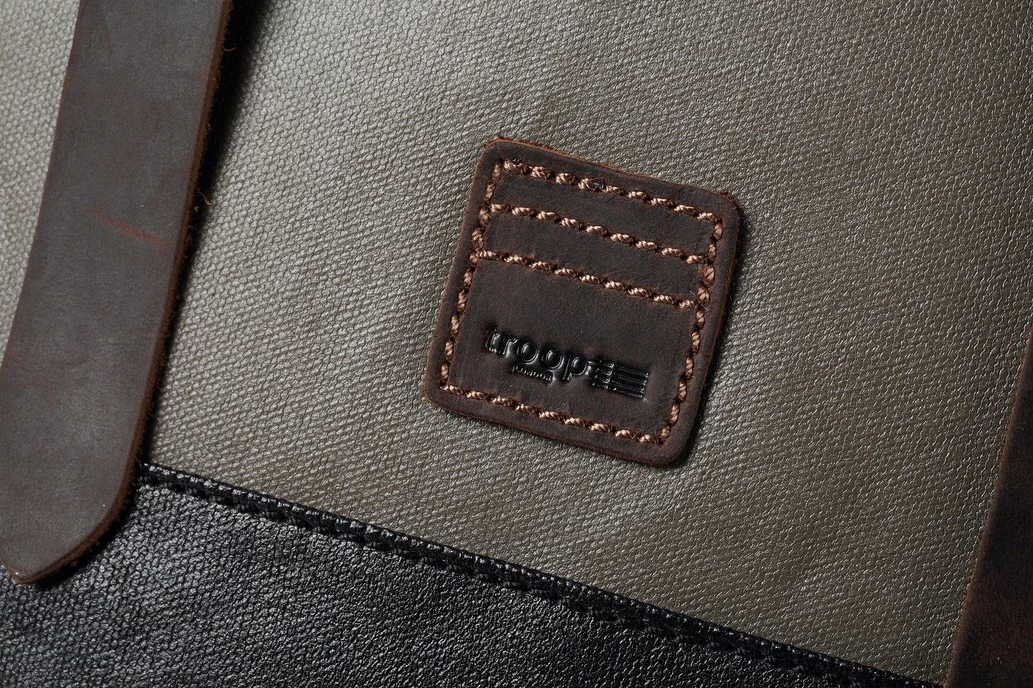 PU COATED CANVAS BACKPACK - Troop London 