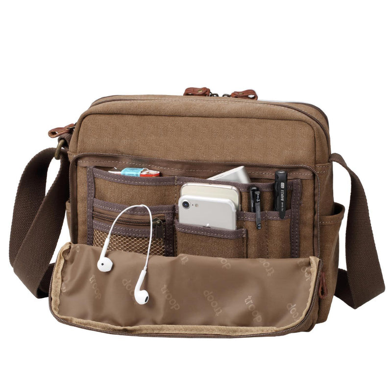 K924 Troop London Classic Crossbody Messenger Bag