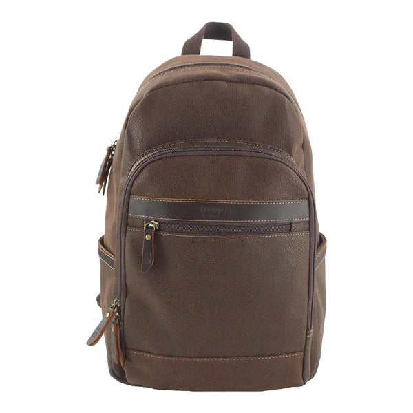 K981 Troop London Sueded Laptop Backpack