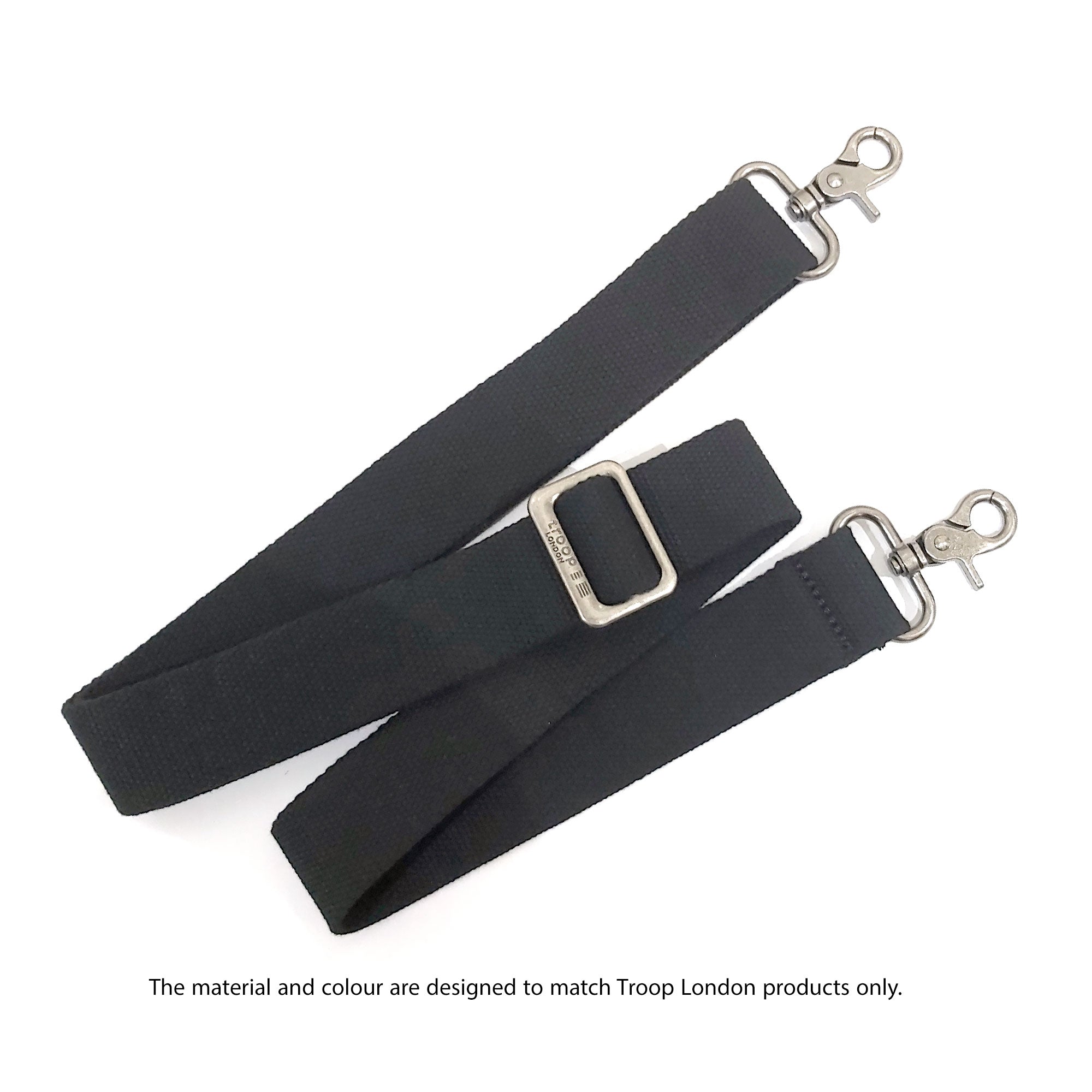 Troop London Detachable and Adjustable Shoulder Strap, Canvas Shoulder Strap