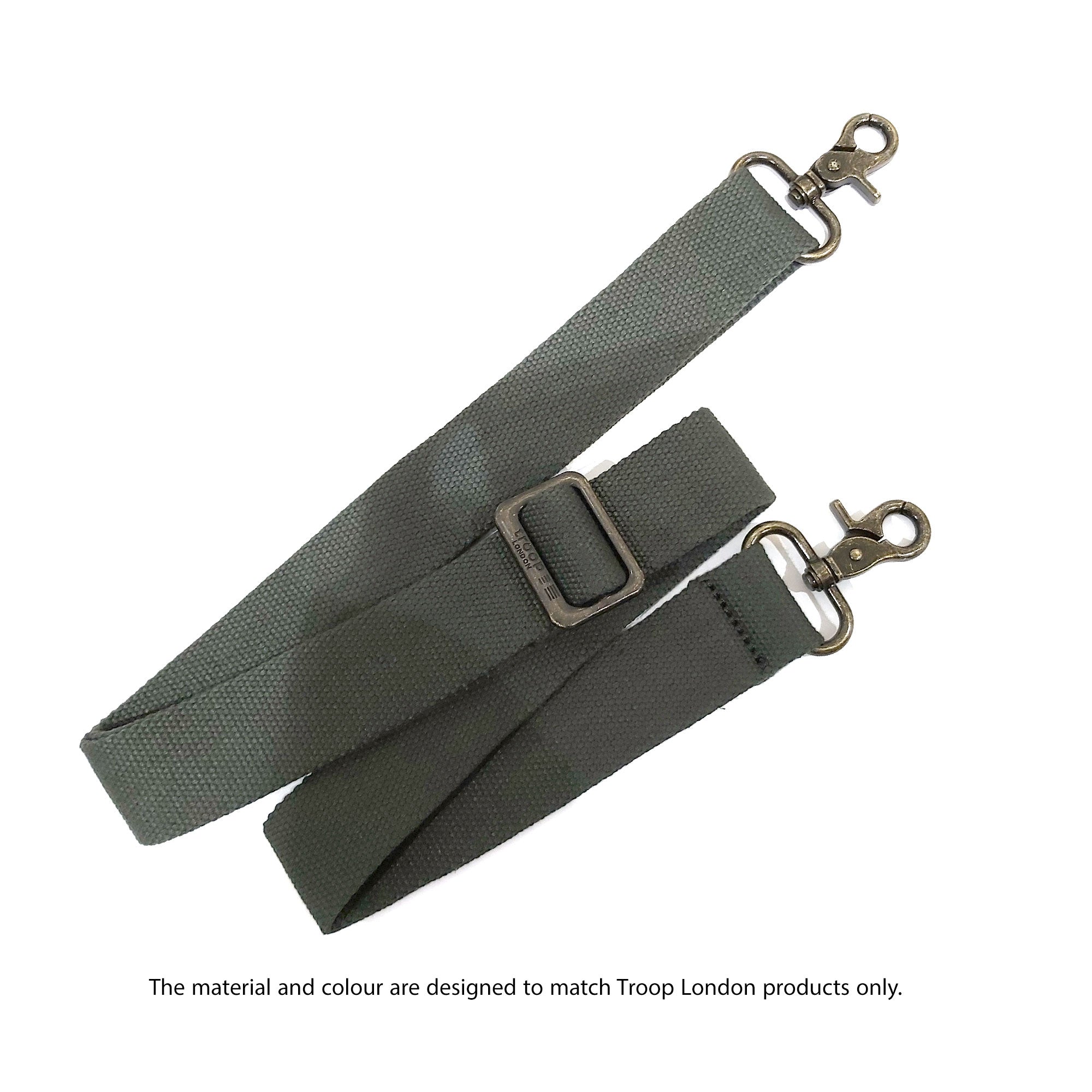 Troop London Detachable and Adjustable Shoulder Strap, Canvas Shoulder Strap
