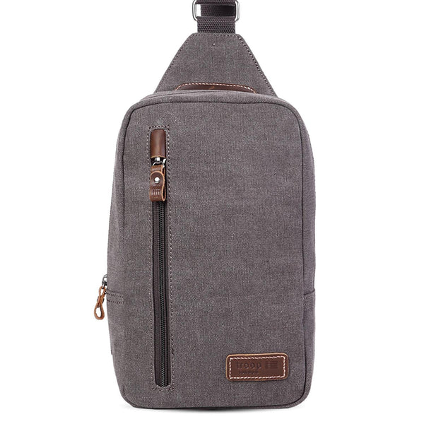 TL-343 Troop London Classic Single Strap Small Backpack, Chest Bag, Sling Bag