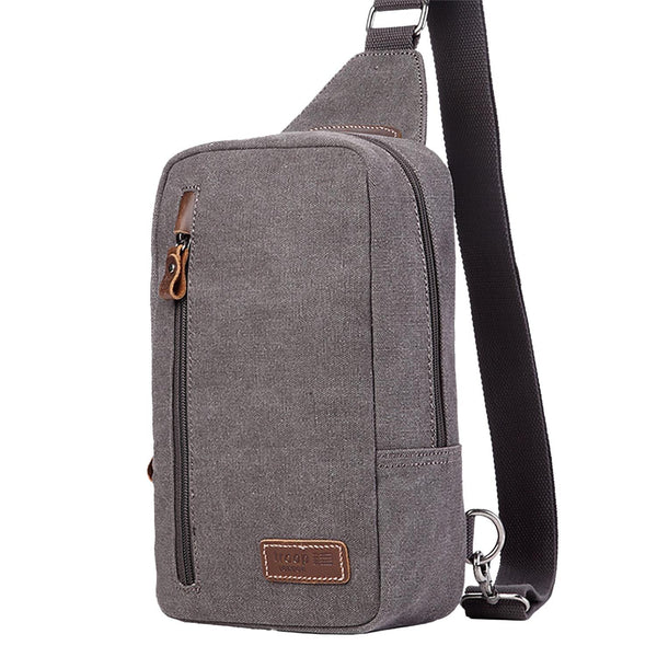 Pickering sammen ubehagelig Troop London Finest Canvas messenger taske, rygsæk og crossbody taske