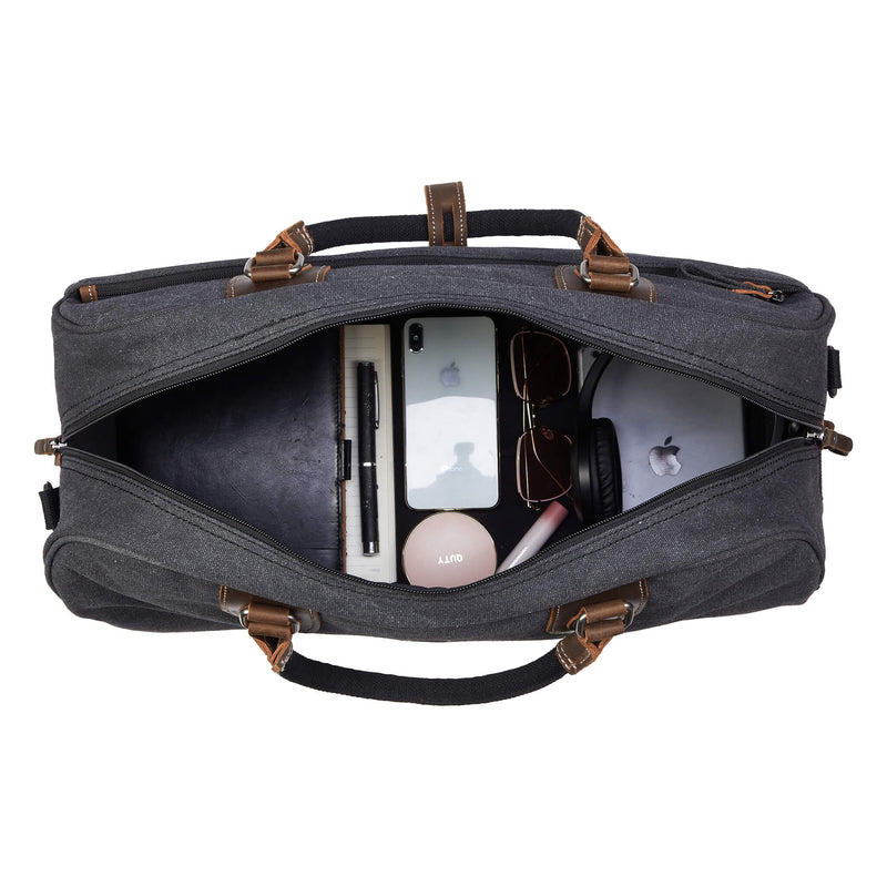 TRP0263 Troop London Classic Canvas Holdall - Large