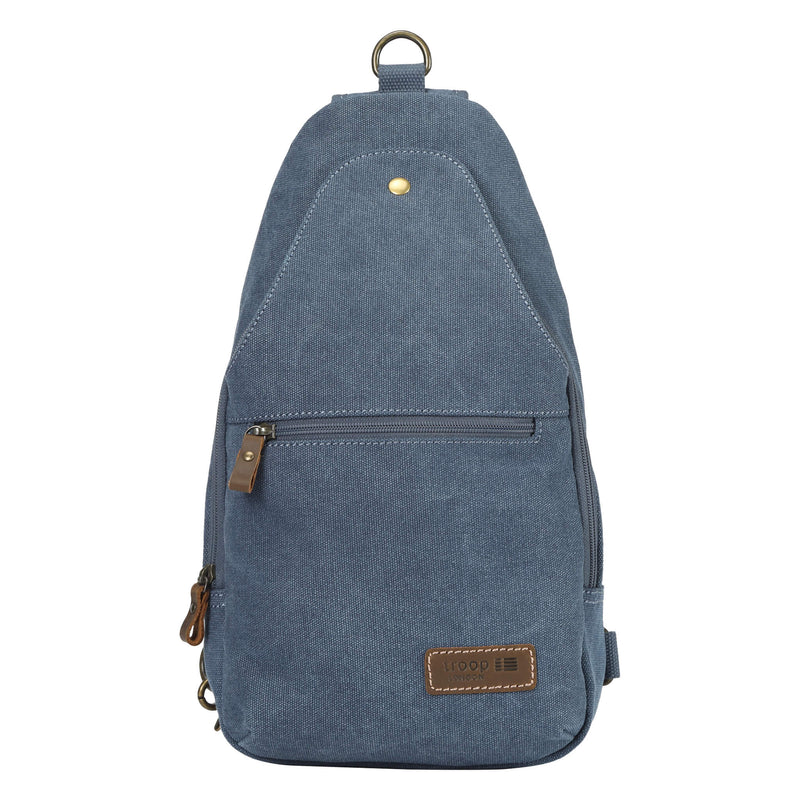 TRP0551 Troop London Classic Sling Bag, One Strap Backpack