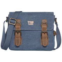 TRP0111 Troop London Classic Canvas Across Body Bag Travel Bag