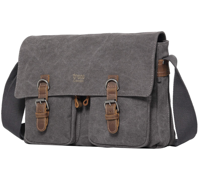 TRP0210 Troop London Classic Canvas Messenger Bag