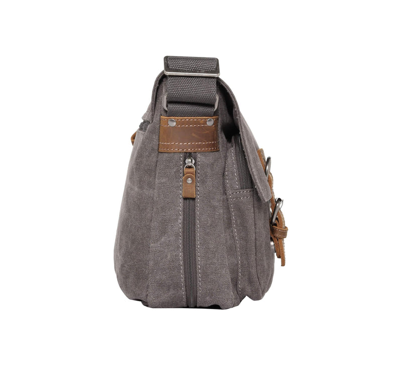 TRP0210 Troop London Classic Canvas Messenger Bag