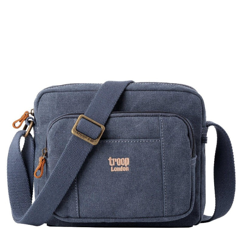 Premium Quality TRP0235 Troop London Classic Canvas Across Body Bag By ...