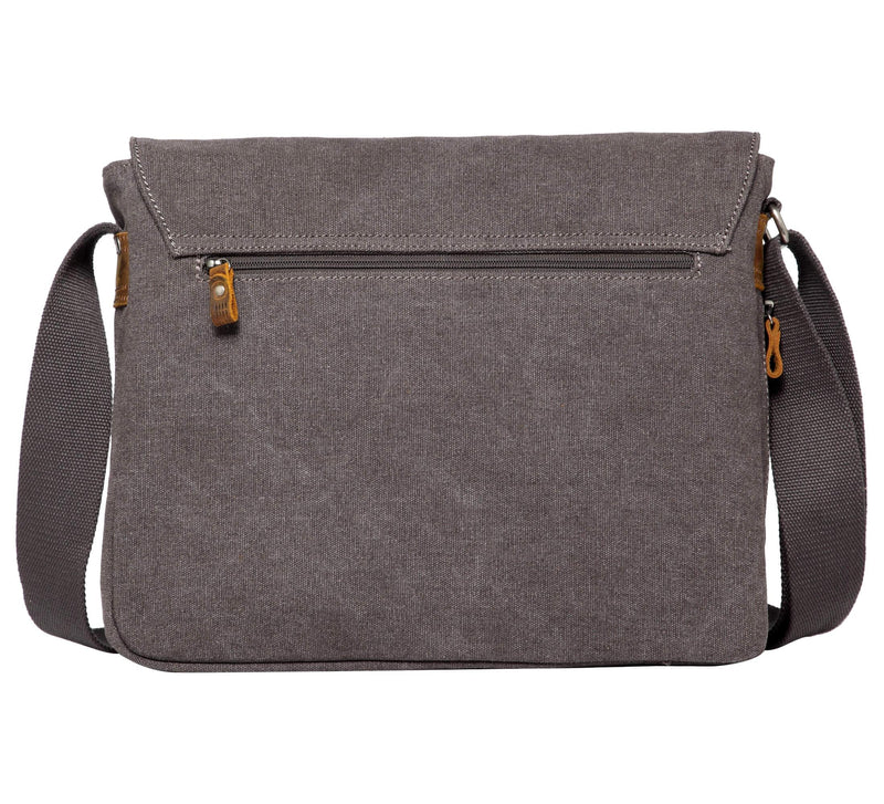 TRP0240 Troop London Classic Canvas Laptop Messenger Bag