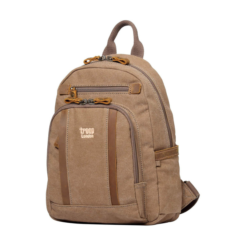 TRP0255 Troop London Classic Canvas Backpack - Small