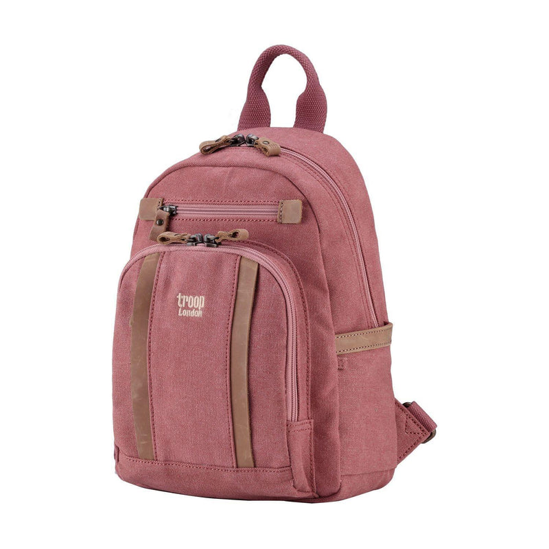 TRP0255 Troop London Classic Canvas Backpack - Small