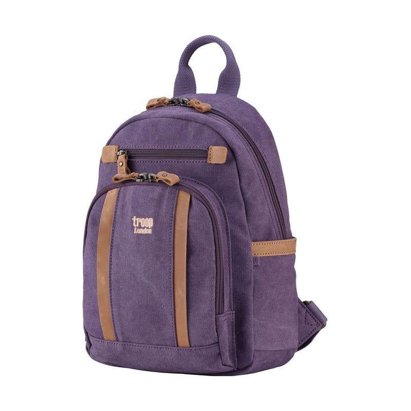 TRP0255 Troop London Classic Canvas Backpack - Small