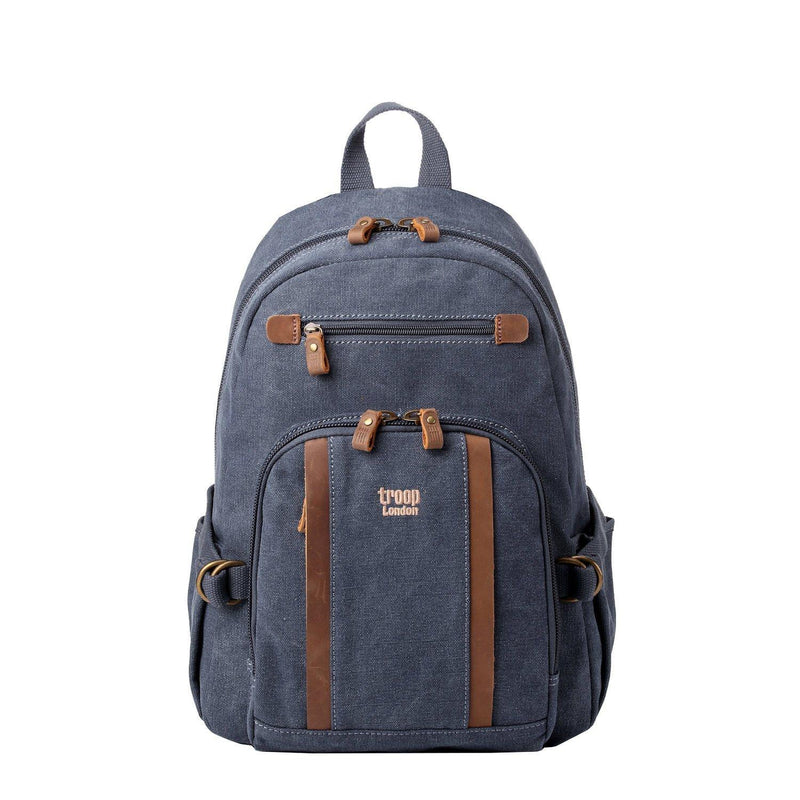 TRP0256 Troop London Classic Canvas Backpack - Medium