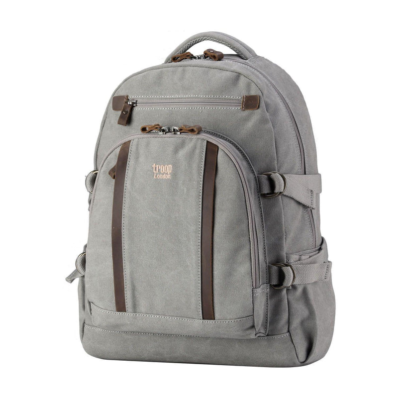 TRP0257 Troop London Classic Canvas Laptop Backpack - Large