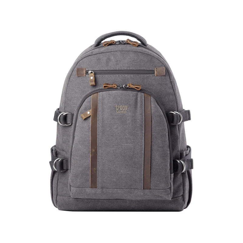 TRP0257 Troop London Classic Canvas Laptop Backpack - Large