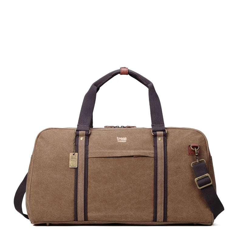 TRP0389 Troop London Classic Canvas Travel Duffel Bag, Large Holdall