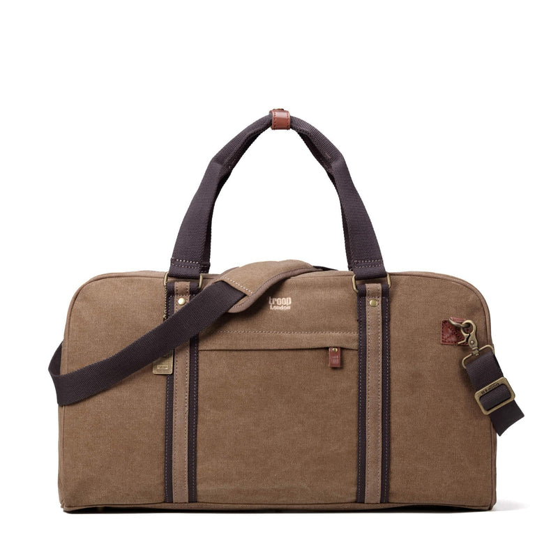 TRP0389 Troop London Classic Canvas Travel Duffel Bag, Large Holdall