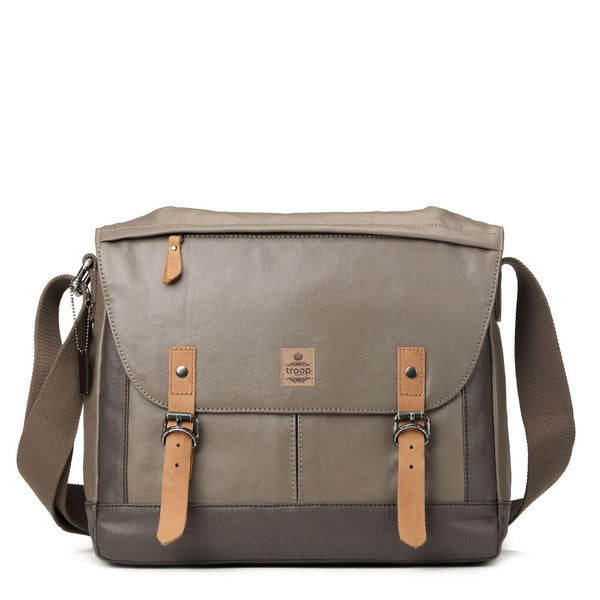 Stylish Leather Messenger Bag In UK Troop London Troop London