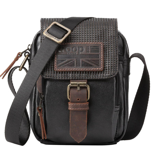 TRP0457 Troop London Heritage Canvas Across Body Bag, Small Secure Travel Bag - Troop London 