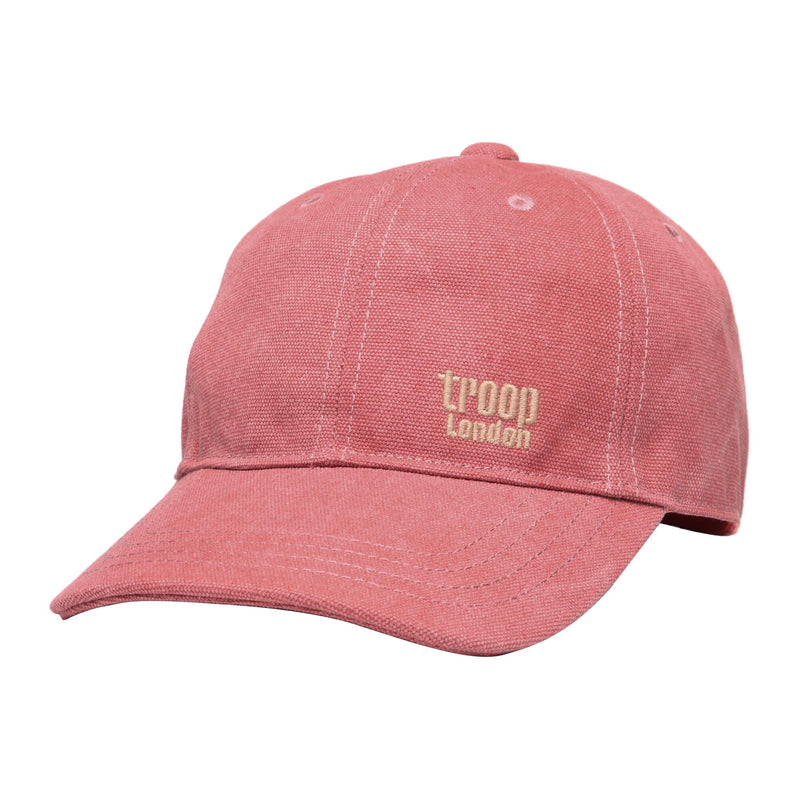 TRP0504 Troop London Accessories Canvas Baseball Cap, Outdoor Hat, Sun Hat