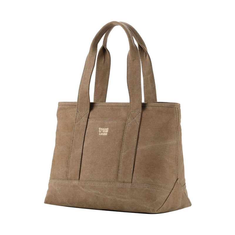 TRP0541 Troop London Classic Canvas Shoulder Bag/Tote Bag