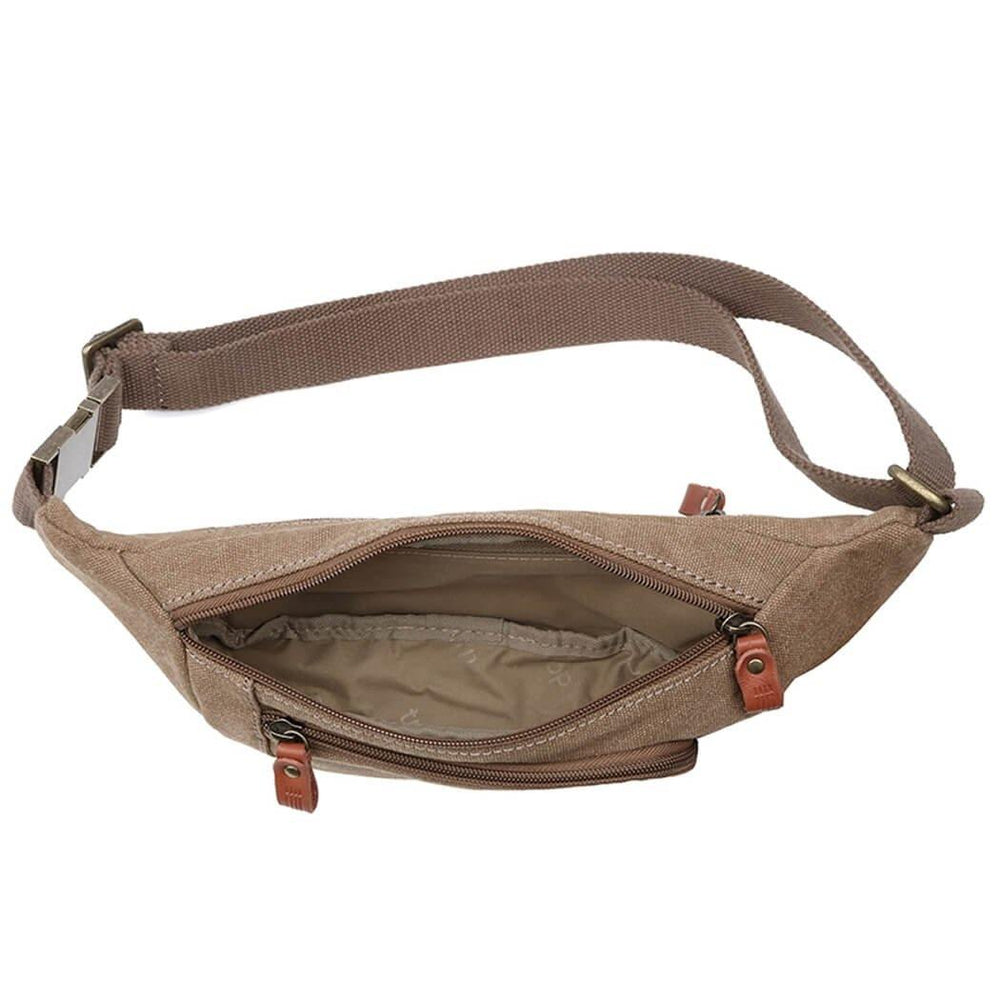 L1513 Troop London Classic Canvas Waist Bag
