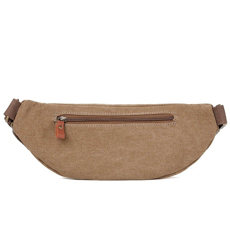 TRP1513 Troop London Classic Canvas Waist Bag (Brown)