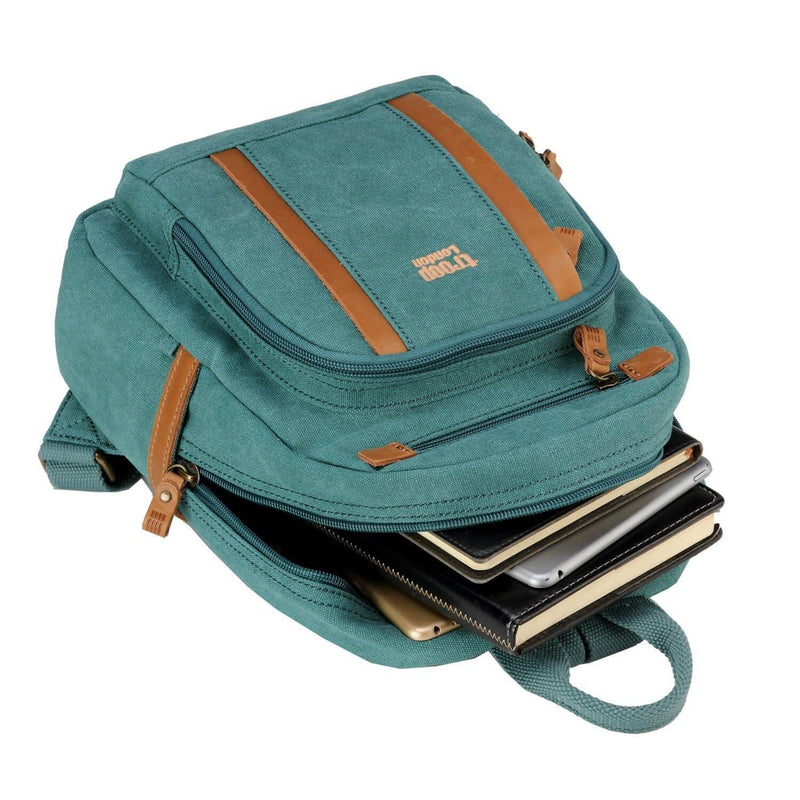 TRP0255 Troop London Classic Canvas Backpack - Small