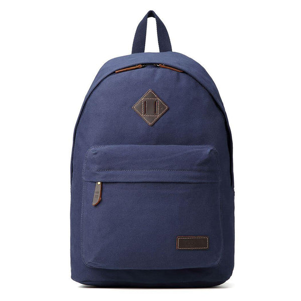 TRP0384 Troop London Heritage Canvas Backpack, Casual Daypack - Troop London 