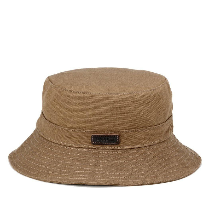 TRP0502 Troop London Accessories Waxed Canvas Fisherman Hat, Sun Hat, Outdoor Hat