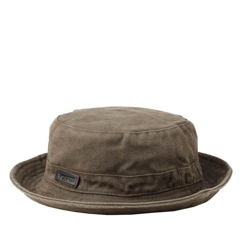 TRP0502 Troop London Accessories Waxed Canvas Fisherman Hat, Sun Hat, Outdoor Hat