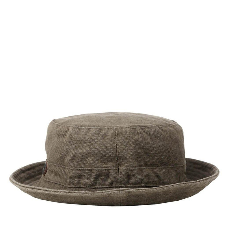 TRP0502 Troop London Accessories Waxed Canvas Fisherman Hat, Sun Hat, Outdoor Hat