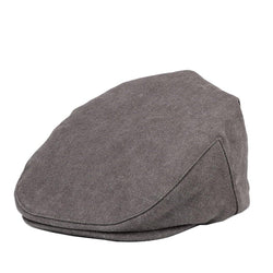 TRP0503 Troop London Accessories Canvas Old School Style Hat, Flat Cap, Shelby Newsboy Cap